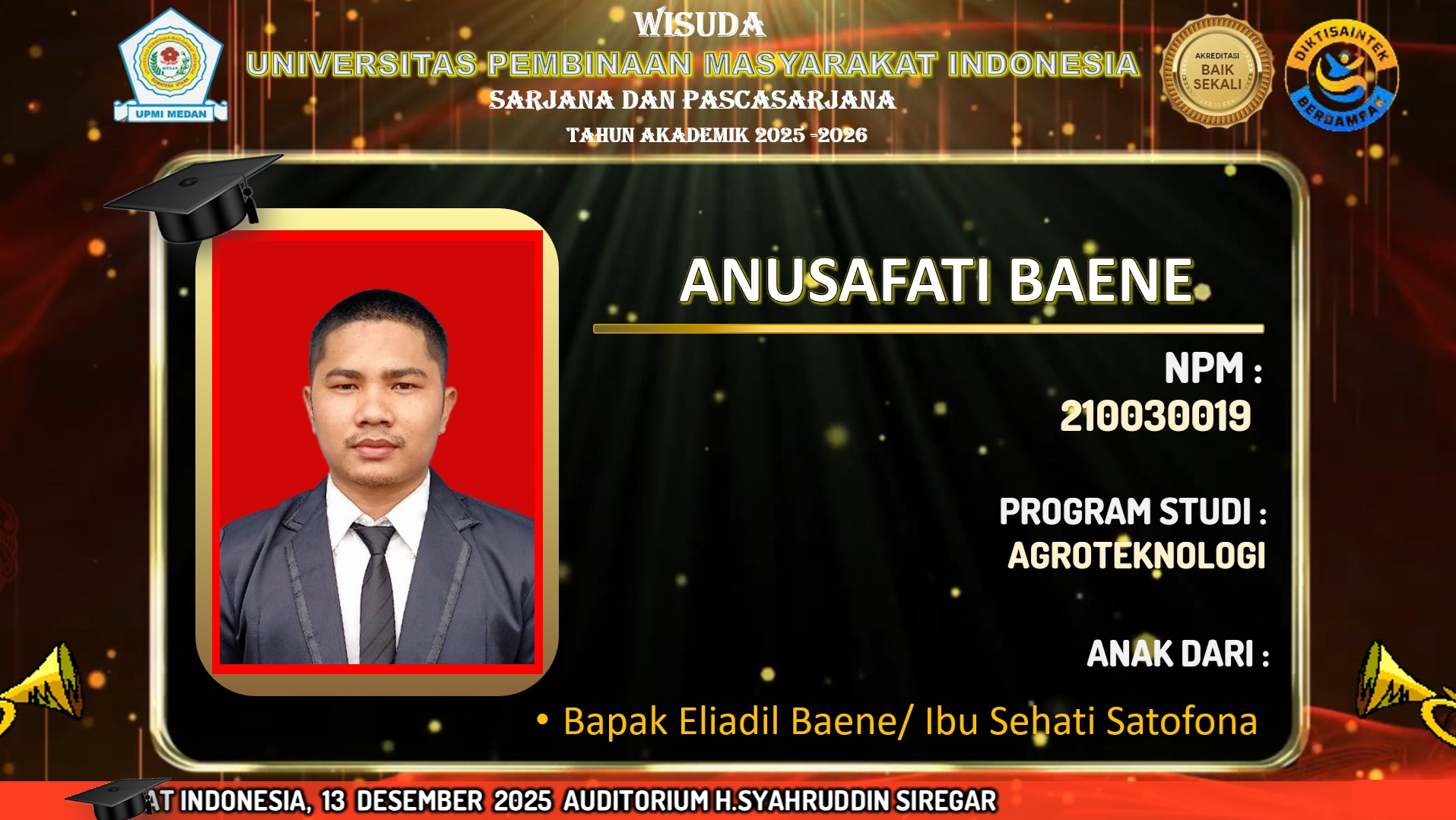 Wisuda Anusafati Baene